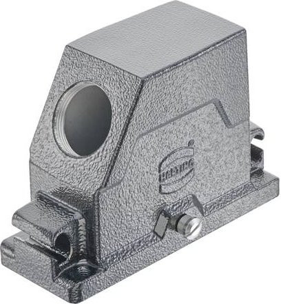 HARTING Tüllengehäuse aus Aluminium in Grau, Artikelnummer 19 40 516 1682 - Bild 1