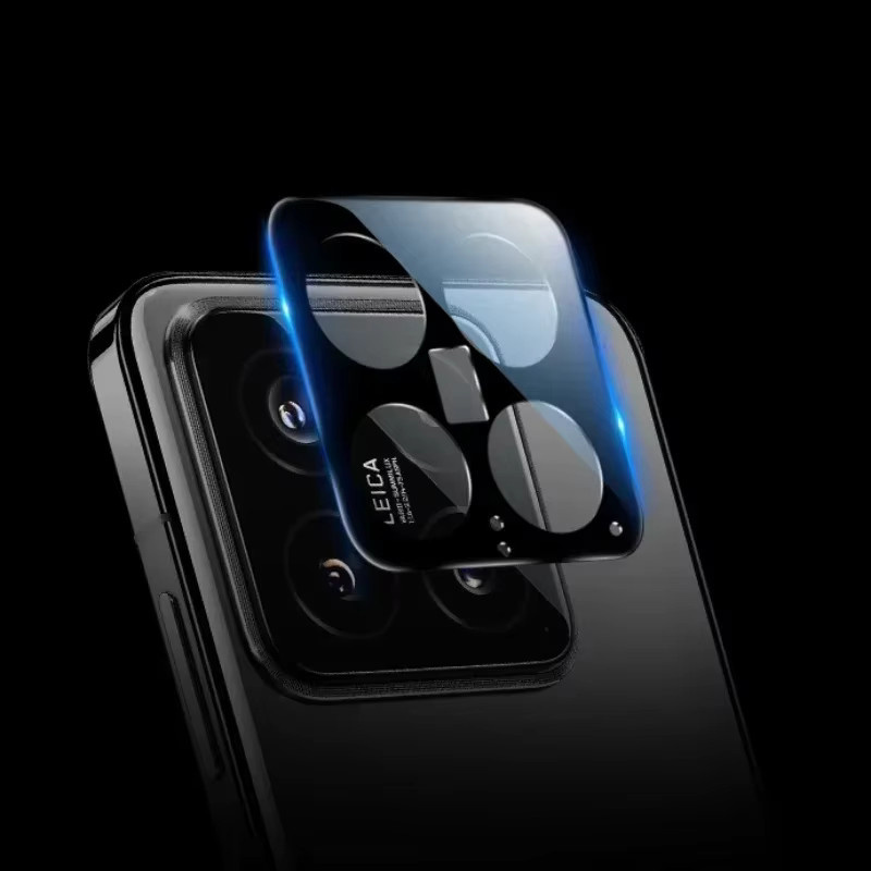 Kameraschutz aus gehärtetem Glas für Xiaomi Mi 17 Pro Max, 15T und 14T Pro in Schwarz - Bild 2