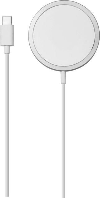 Vivanco Magnetic Wireless Super Fast Charger 15W USB-C Weiß - Bild 1