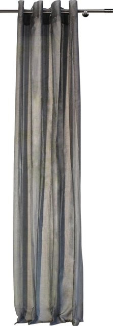 Mydeco Ösenschal Soft Taupe halbtransparent aus Polyester B: 135 cm, H: 300 cm - Bild 1
