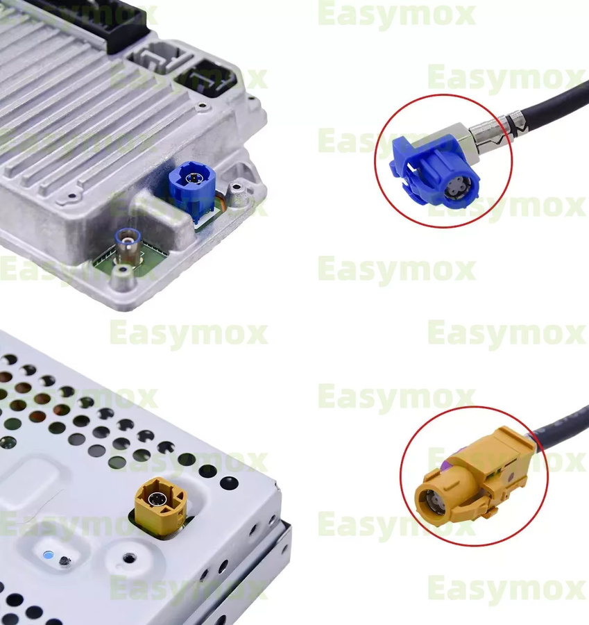 Easymox Sync 3 4 Kabel für Ford 8,46-Zoll-Touchscreen-Radio und Navigation, Schwarz - Bild 2