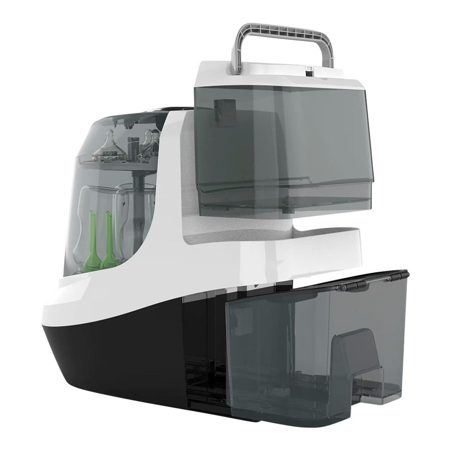 BabyBrezza Bottle Washer Pro Flaschenreiniger und Sterilisator mit Dampfreinigung in Schwarz oder Weiß - Bild 2