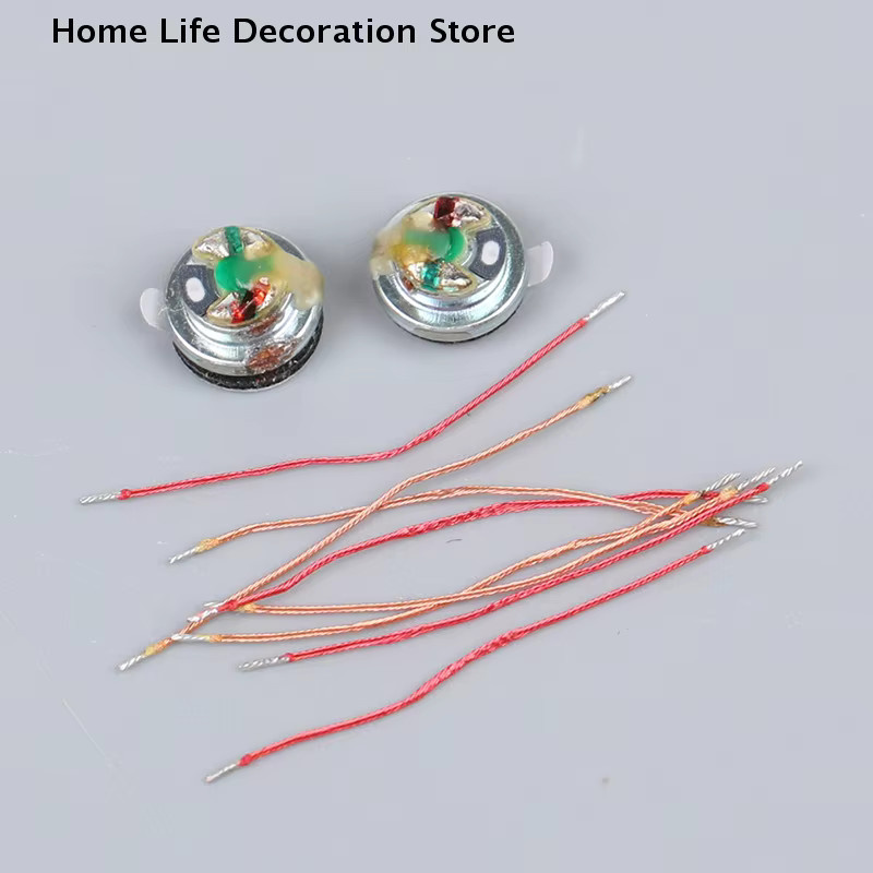 2er-Set TWS In-Ear Kopfhörer Lautsprecher 8mm Treiber der 3. Generation in Silber für Reparaturen - Bild 2