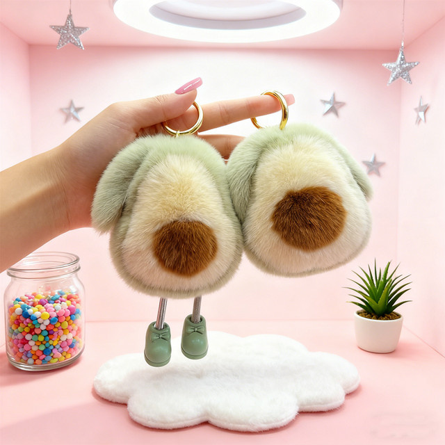 HUAHUA Plüsch-Avocado-Schlüsselanhänger, Unisex - Bild 1