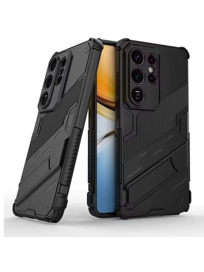 Stoßfeste Panzerhülle für Samsung Galaxy S26 Ultra 5G, S26 Plus und S26 5G in Schwarz oder Weiß - Bild 5