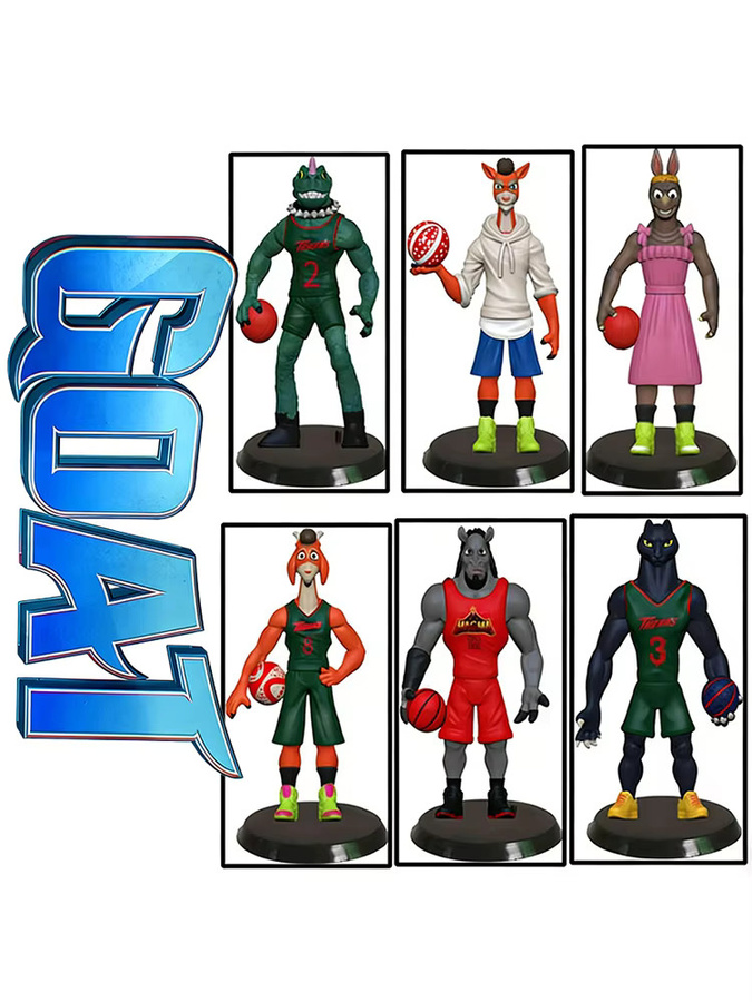 Bandai Anime-Figuren Will Harris Jett Fillmore Lenny Williamson, Actionfiguren, 6-teiliges Set - Bild 5