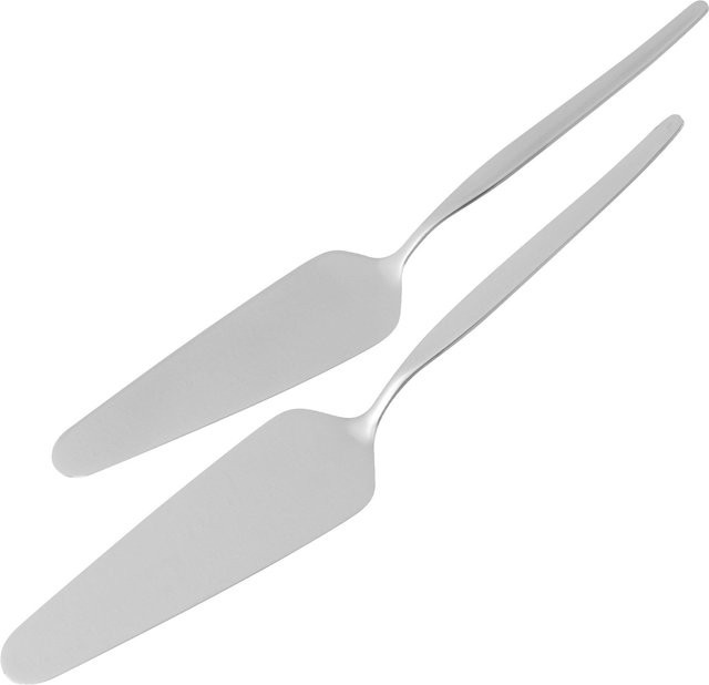 FMprofessional Tortenheber aus Edelstahl in Silber, 2er-Set, Durchmesser: 25 cm - Bild 1