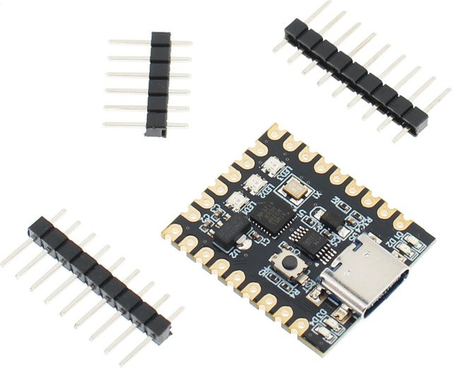 AITEWIN ROBOT Nano SuperMini V3.0 Entwicklungsboard mit ATmega328P Chip und USB-C Typ-C Schnittstelle, Schwarz - Bild 1