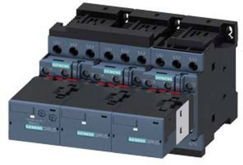 Siemens Stern-Dreieck-Kombination 3RA2426-8XF32-1BB4 mit 3 Schließern, 690 V/AC, Schwarz - Bild 1