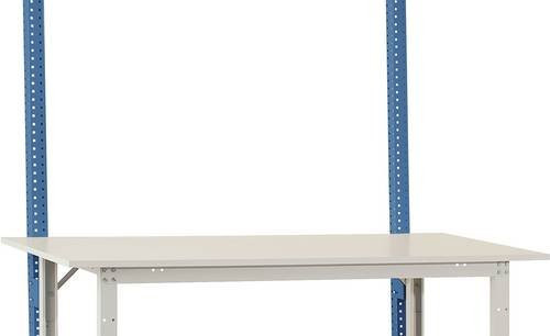 Manuflex AS1663.5007 Aufbausäulen für PACKPOOL Spezial Packtische in Brillantblau RAL 5007, Nutzhöhe: 60 cm - Bild 1