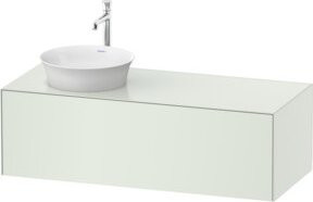 Duravit Waschtischunterschrank White Tulip in White, B/T/H: 130 x 55 x 40,8 cm - Bild 1