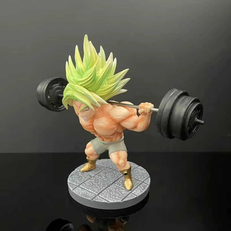 Bandai Dragon Ball Broly Fitness-Figur, PVC-Statue, 16 cm - Bild 2