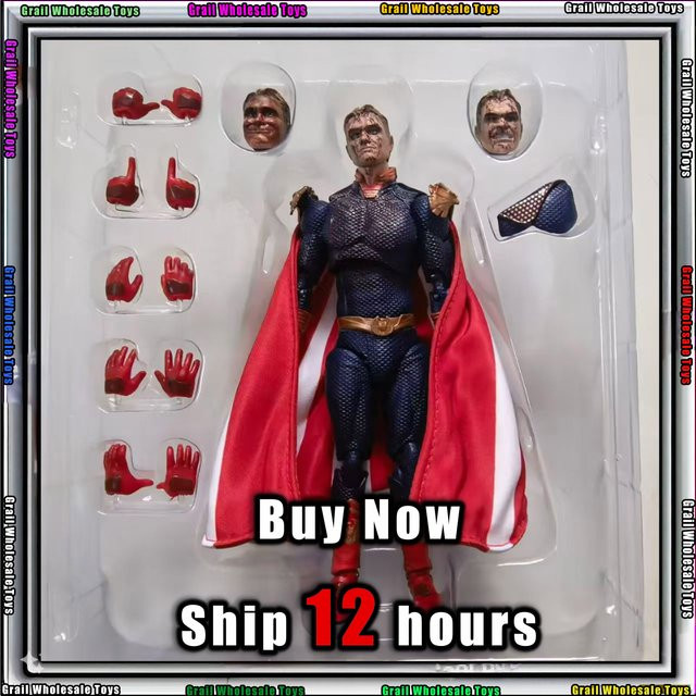 Mafex The Boys Homelander Kampfbeschädigt, Actionfigur, Einzelfigur, Kunststoff, Bunt / Mehrfarbig - Bild 1