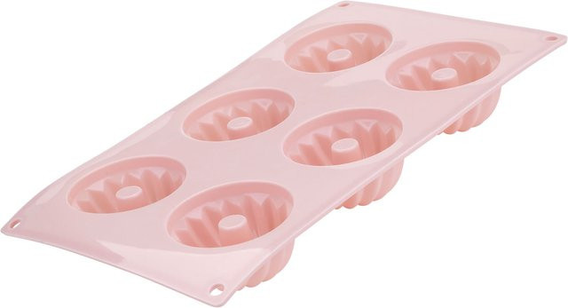 Dr. Oetker Mini Gugelhupfform Vintage Oster Manufaktur aus Silikon in Pink, Antihaftbeschichtung, Spülmaschinenfest - Bild 1