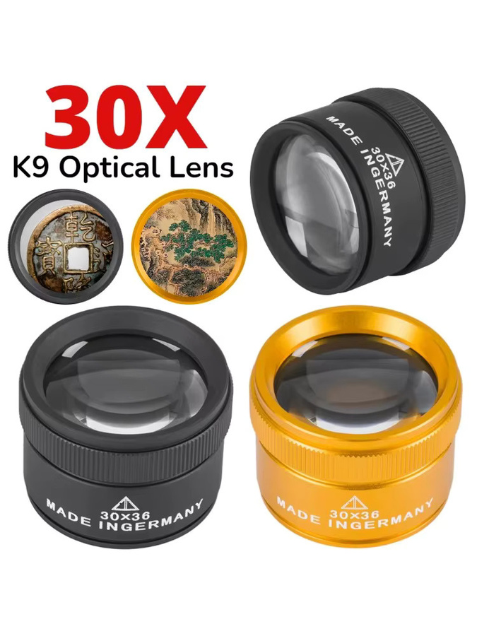 CHIICSMART Uhrenlupe, 30-fache Vergrößerung, 36 mm, Unisex - Bild 6