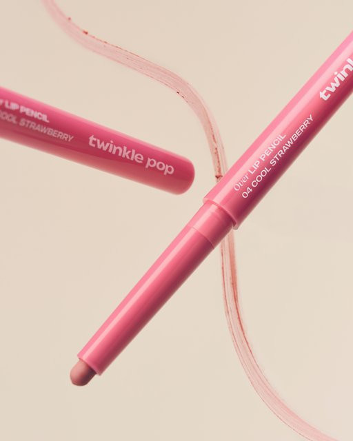 CLIO Twinkle Pop Over Lippenstift, Cool Strawberry, Creme, 3 Stück - Bild 1