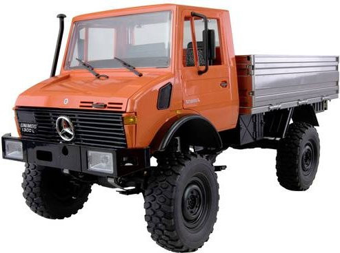 Amewi Unimog Advanced Elektro RC Modell-LKW 1:12 orange - Bild 1