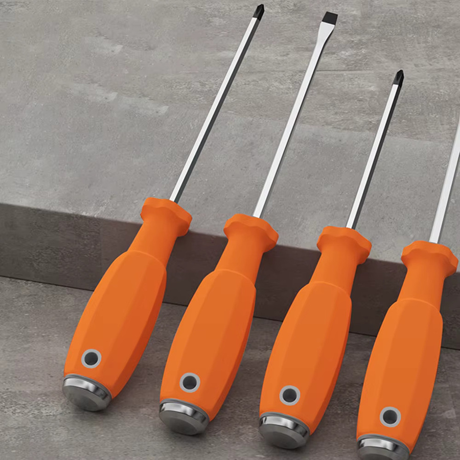 WOZOBUY Mehrzweck Schraubendreher Set mit magnetischem und isoliertem Griff, 8 oder 12 Teile, Kreuz und Schlitz für Sicherheitsreparaturen - Bild 2