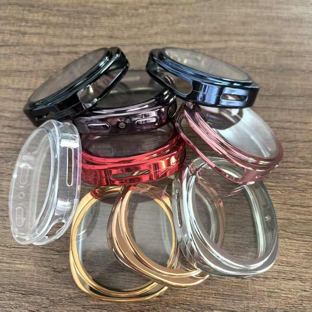 Samsung Uhrenzubehör, TPU-Hülle für Galaxy Watch 8, 40 mm 44 mm, Schwarz - Bild 1