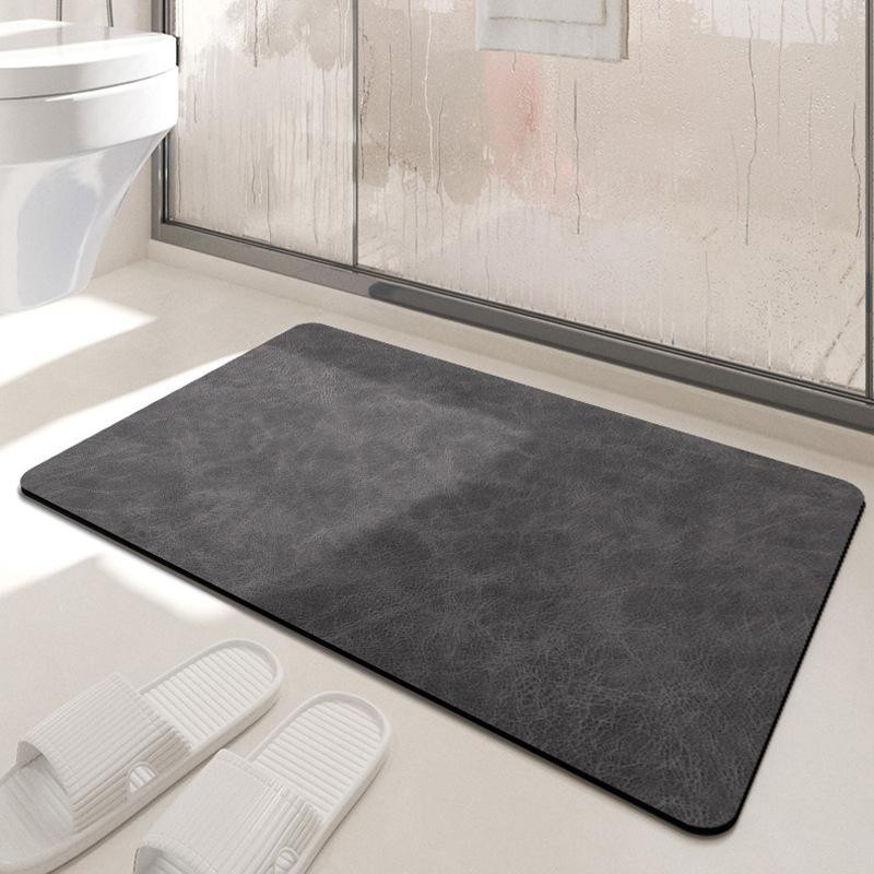 Saugfähige Badezimmer-Bodenmatte von Yiran Furniture mit niedlichen Tier-Motiven, schnelltrocknend und rutschfest, B/B: 40 x 60 cm - Bild 1