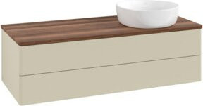 V&B Waschtischunterschrank Antao ohne Frontstruktur in Weiss, B/T/H: 120 x 50 x 36 cm - Bild 1