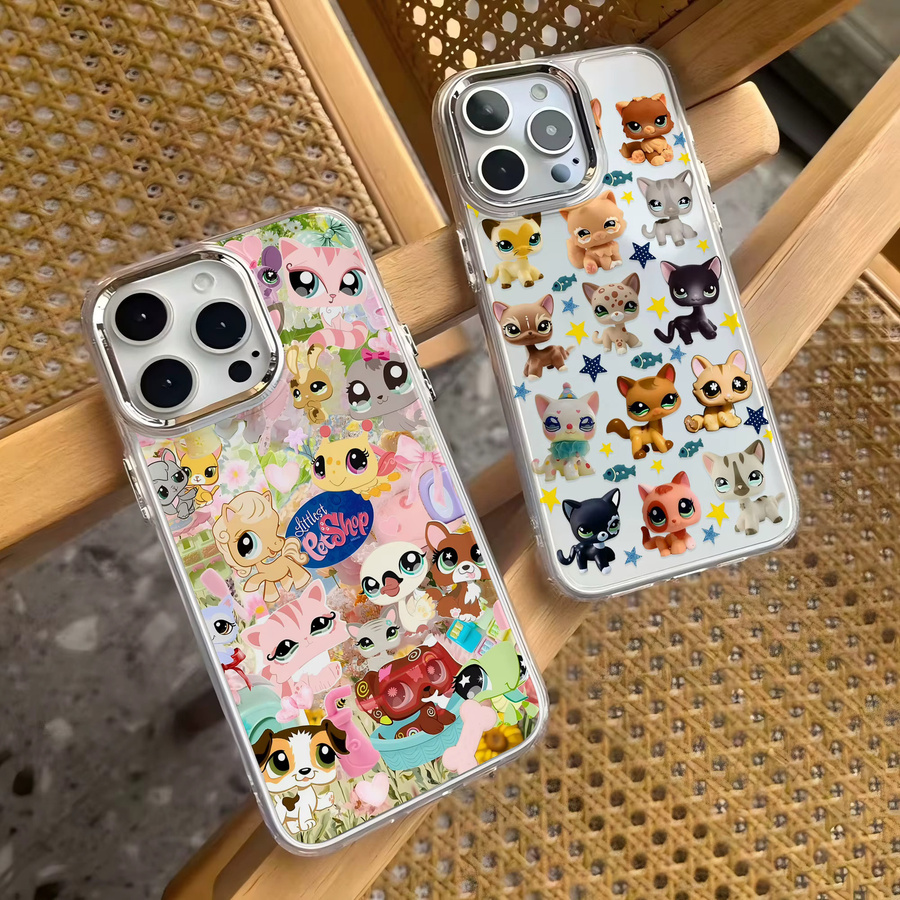 Funko Littlest Pet Shop Handyhülle für iPhone 11 bis iPhone 17 Pro Max Transparent Weiche Schutzhülle - Bild 2