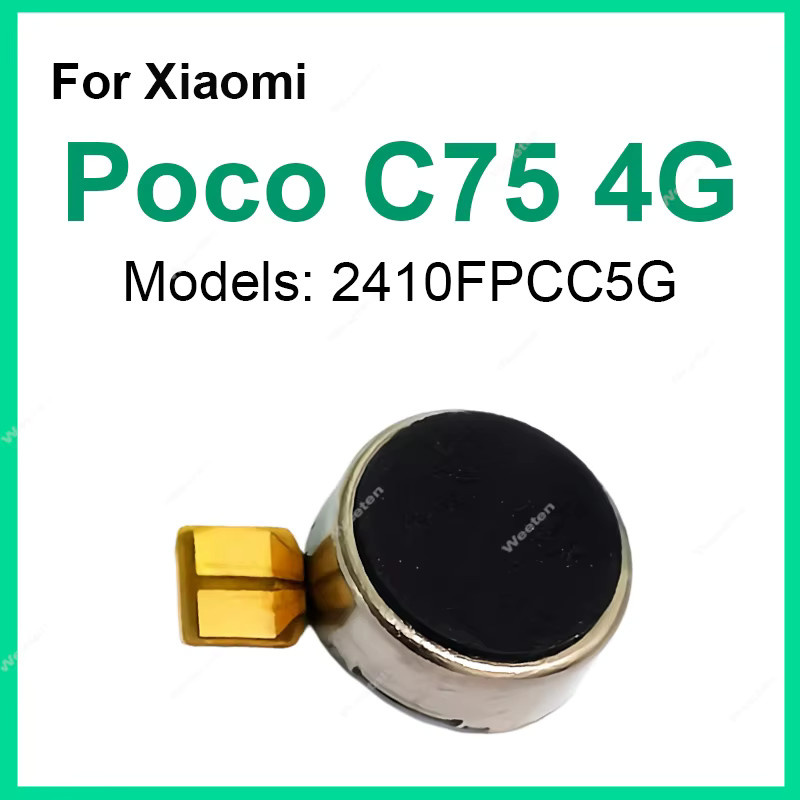 Vibrationsmotor Ersatzteil mit Flexkabel für Xiaomi Poco C31 C51 C40 C50 C55 C65 C75 4G 5G zur Reparatur - Bild 2