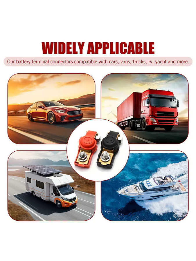 D2 Reinkupfer-Batteriekabel 10AWG für Auto, Motorrad und LKW zur Verbindung von Plus- und Minuspolen - Bild 4