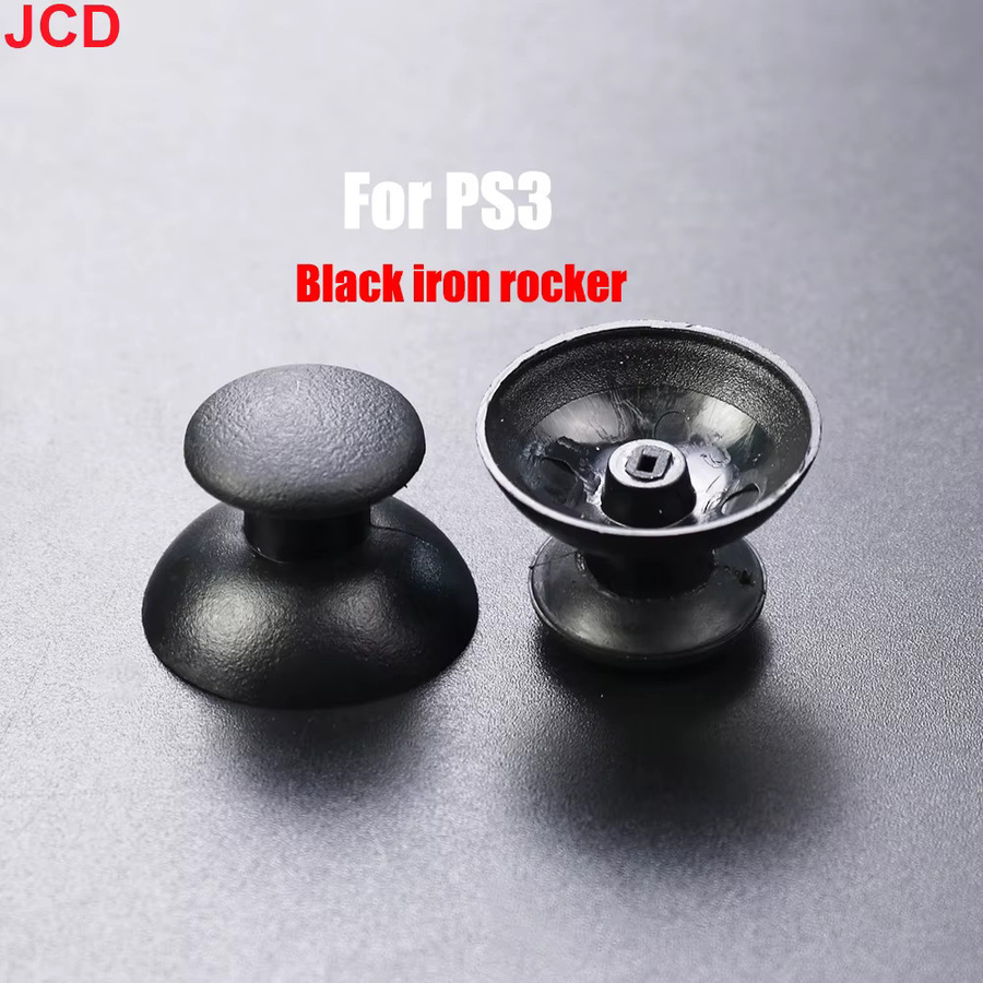 JCD 2er Set 3D Analog Joystick Pilz Stick Grip Kappen in Schwarz für PS2 PS3 PS4 PS5, Xbox One 360 Serie S X und WiiU NGC Controller - Bild 2