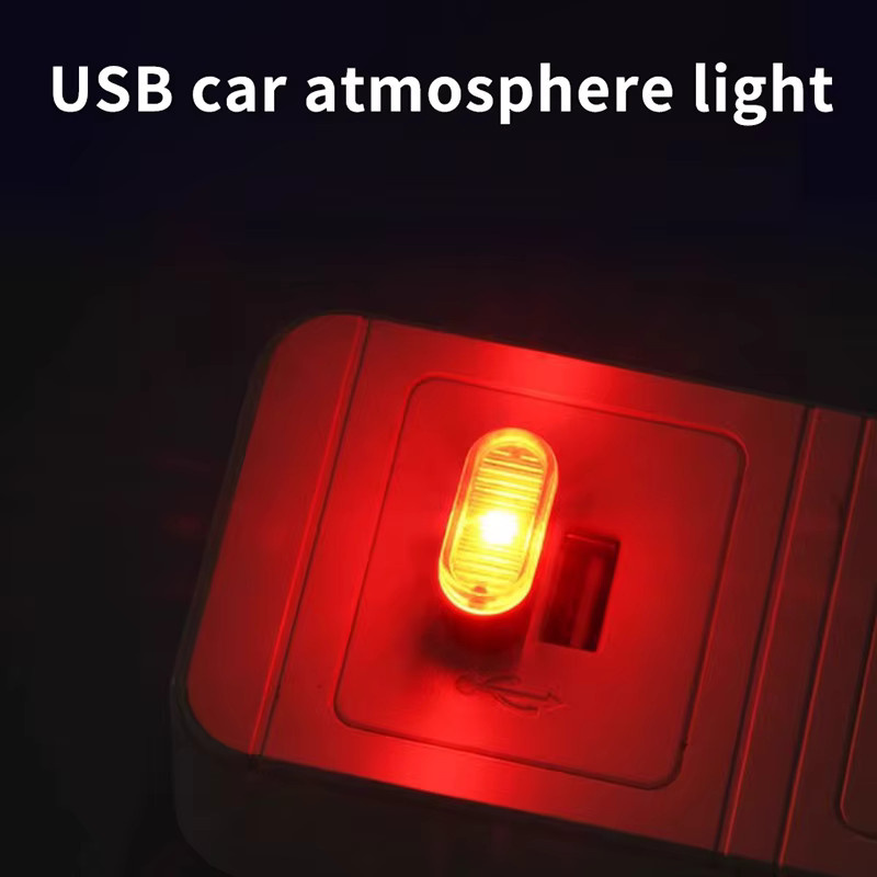 Kabellose USB RGB LED Ambientebeleuchtung für dein Auto in Regenbogenfarb-Optik zur Fahrzeugmodifikation - Bild 2