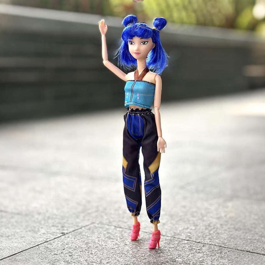 Fashnics Anime Kpop Dämonenjäger Puppe Rumi Mira Zoi Charakter Figur Plastikspielzeug - Bild 2