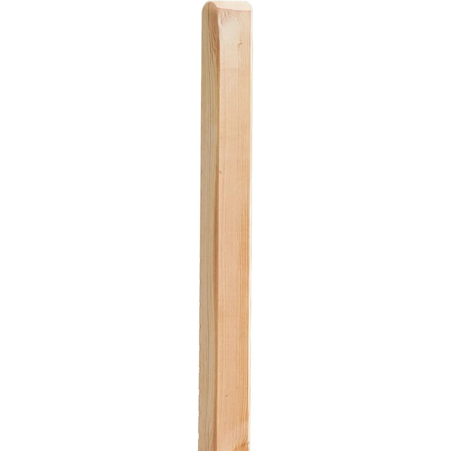 T & J Zaunpfosten Douglasie quadratisch braun B/T/H: 9 x 9 x 190 cm - Bild 2