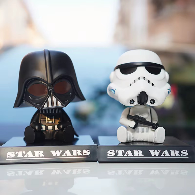 Bandai Star Wars Darth Vader Wackelkopf Modell, Auto Ornament - Bild 2