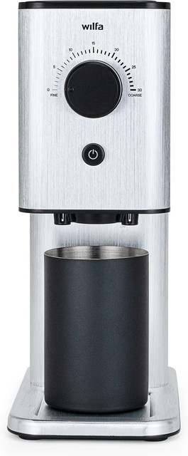 Zense Alux CG3AB-125 Kaffeemühle aus Aluminium in Silber - Bild 1