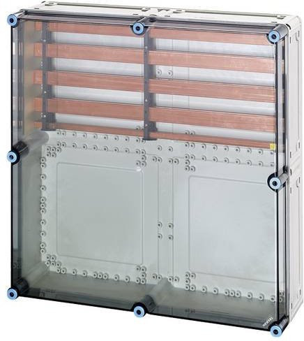 Hensel Verteilerschrank Mi 6856 Aufputz aus Kunststoff, Transparent, B/T/H: 60 x 60 x 17 cm - Bild 1