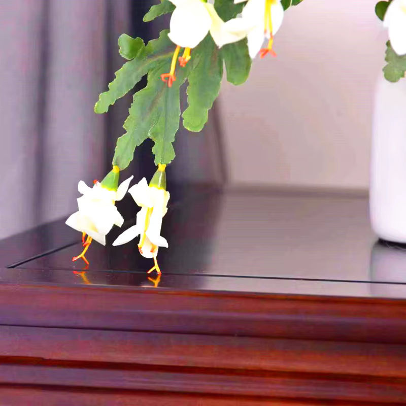 EQIANAO Künstliche Orchidee Phalaenopsis in Weiß, 50 cm Höhe - Bild 3