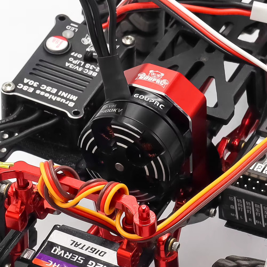 Axial 2204 2400KV Bürstenloser Außenläufermotor mit Getriebe & 30A ESC, 1:24 - Bild 3
