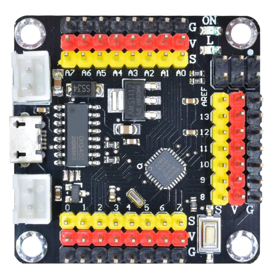 Diy More Strong Series Pro Mini CH340C V3.0 Atmega328P Mikrocontroller-Modul in Schwarz mit Micro-USB-Anschluss - Bild 2