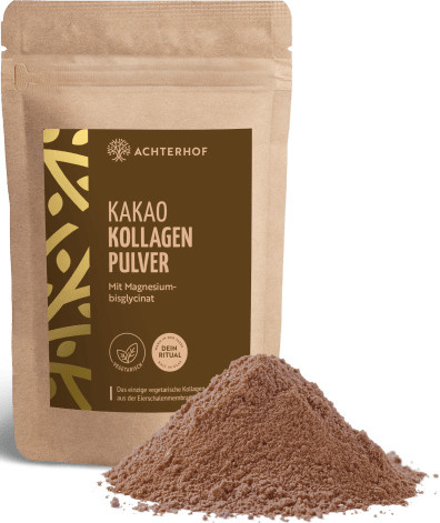 Achterhof Kakao Kollagen Pulver, Schokolade, 100 g - Bild 1