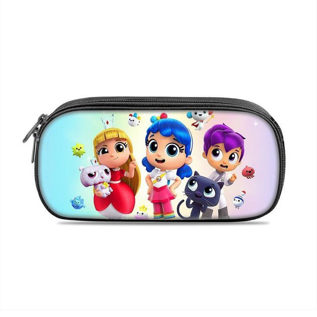 Fancy Style Studio True and the Rainbow Kingdom Federmäppchen mit großem Fassungsvermögen und Cartoon-Druck, Mehrfarbig - Bild 1