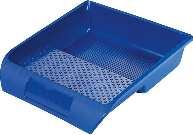 LUX-TOOLS Farbwanne aus Kunststoff für lösemittelbasierte Farben in Blau, B/T: 36 x 32 cm - Bild 1