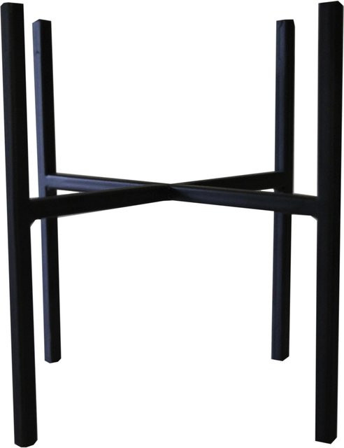 Metall-Ständer Owen Schwarz B: 16,5 cm, T: 16 cm, H: 16 cm - Bild 1