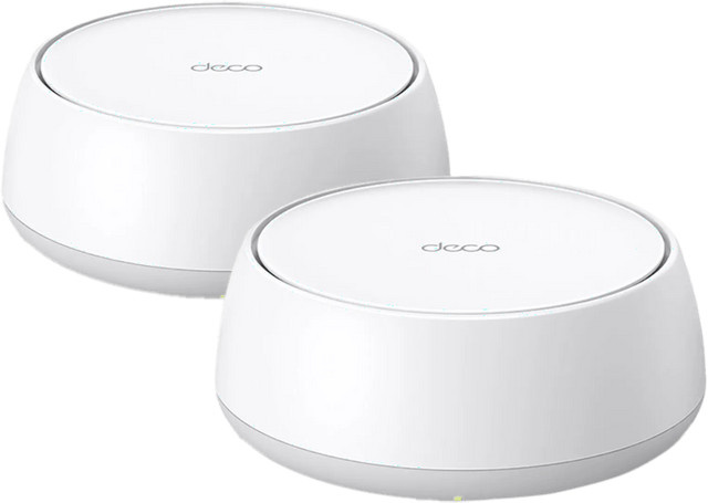 TP-Link Deco BE25 WiFi 7 Dual-Band Mesh-System, Doppelpack, Weiß - Bild 1