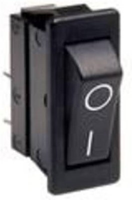 Bulgin Schalter C1300ARBB Schwarz - Bild 1