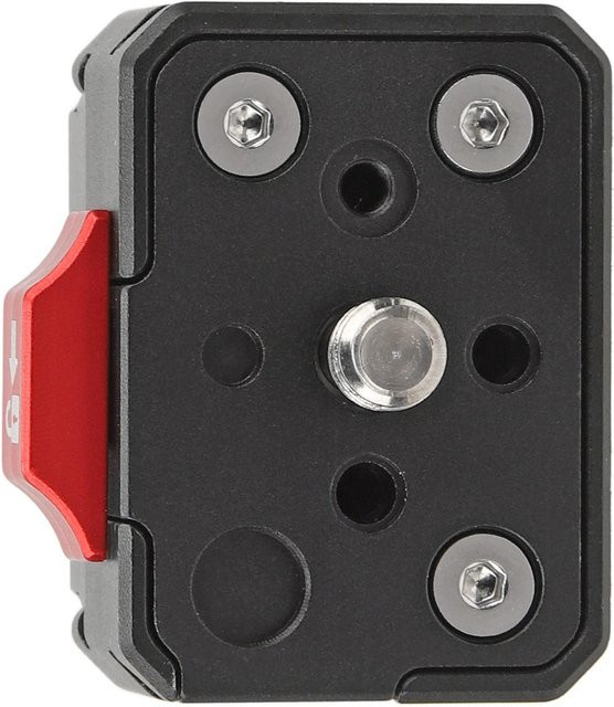 Shoemst V-Lock Schnellwechselplatte Mehrzweck Mini V-Lock Montagekit für DSLR und Stativ in Grau - Bild 1