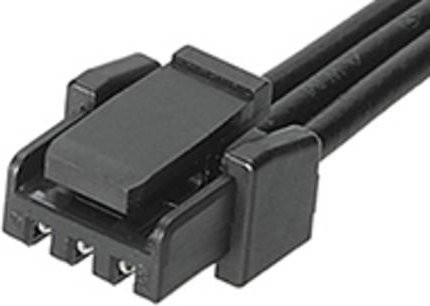 Molex Buchsengehäuse-Kabel in Schwarz mit 1.25mm Rastermaß - Bild 1