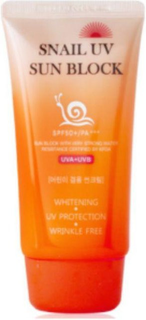 JIGOTT Snail UV Sun Block Cream Sonnencreme, 70 ml, mit Schneckenschleim - Bild 1