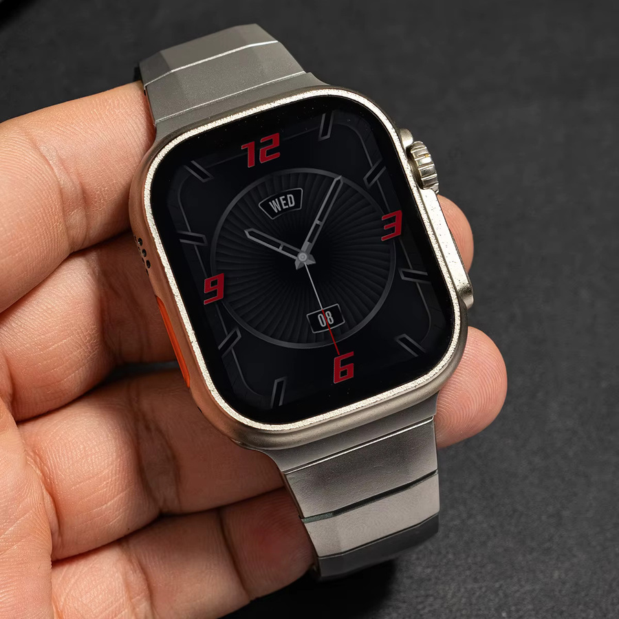 CAOWTAN Uhrenarmband Edelstahl, Silber - Bild 1