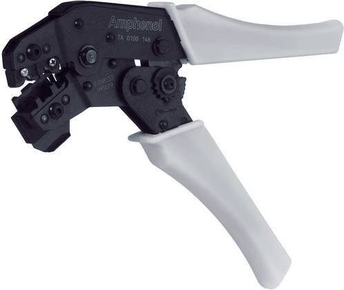 Amphenol TA 0100 146 Rundstecker Crimpwerkzeug in Schwarz - Bild 1