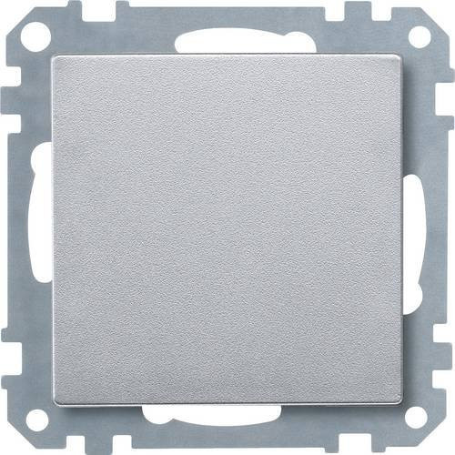 Merten Blindabdeckung System M Aluminium in Silber - Bild 1